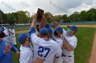 Baseball vs Babson NEWMAC Finals  Wheaton College vs Babson College play in the NEWMAC baseball championship finals. - (Photo by Keith Nordstrom) : Wheaton, baseball, NEWMAC, Babson